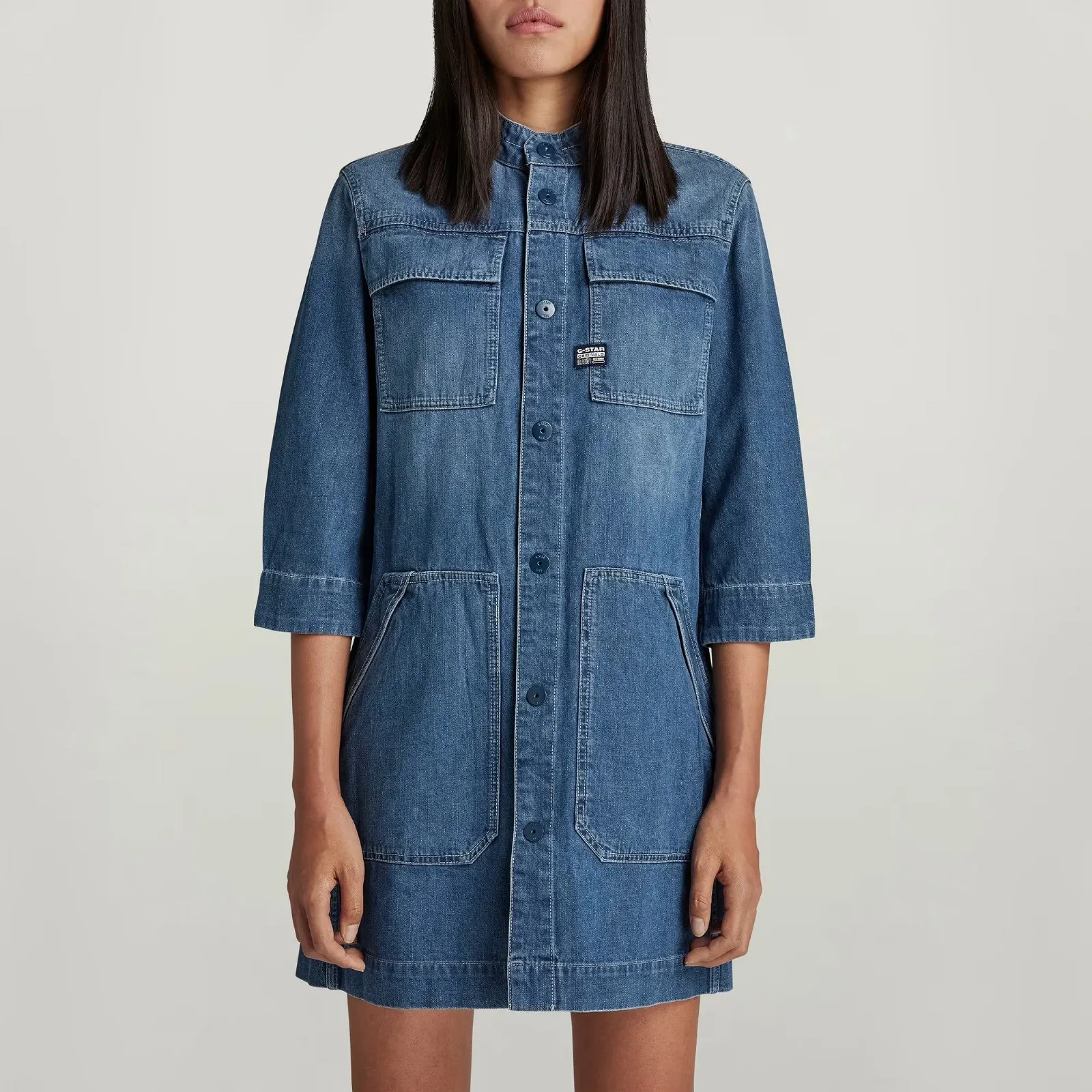 Женское платье G-Star RAW Shirt Dress - L, фото №5