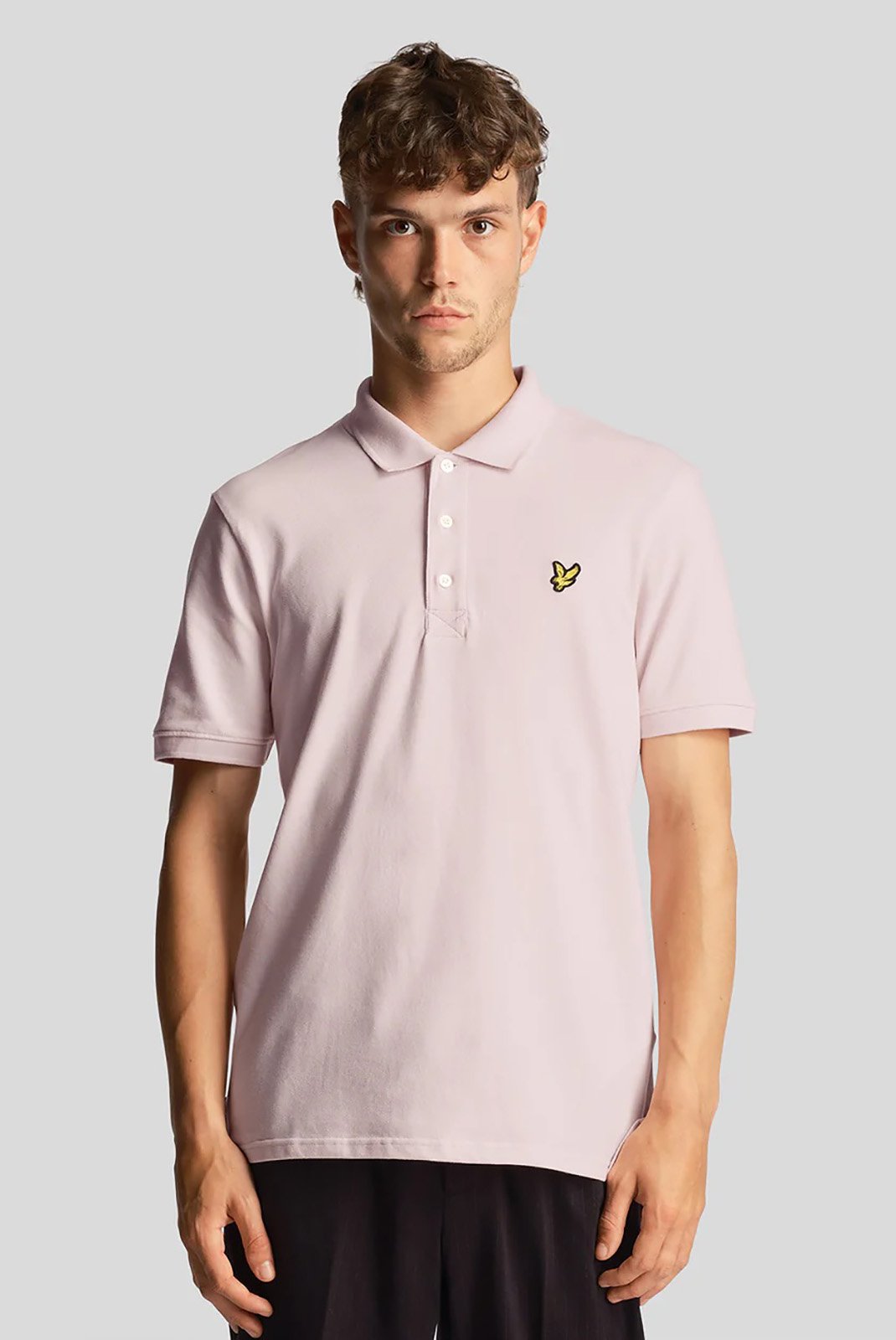 Футболка поло Lyle & Scott PLAIN POLO SHIRT S, фото №1
