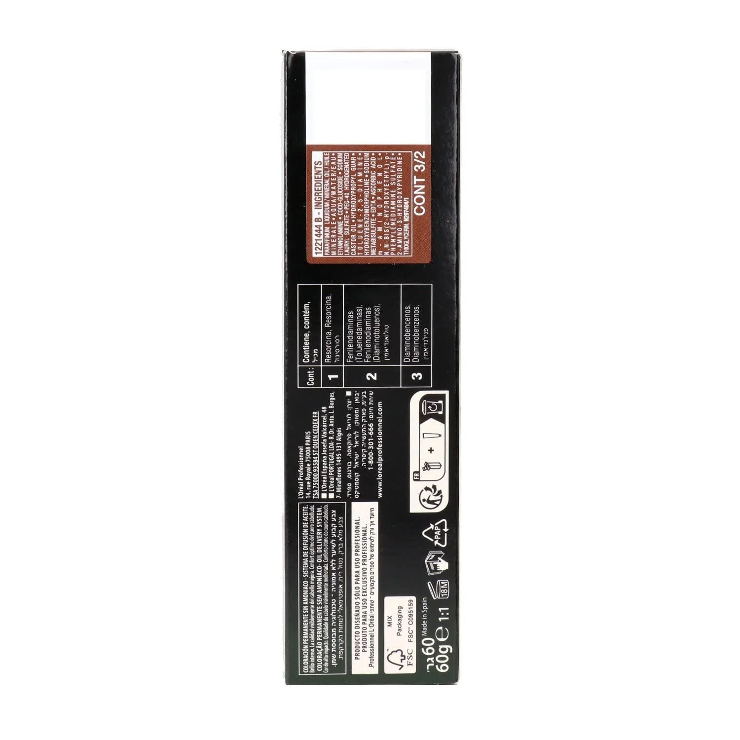 Фарба Loreal Inoa 9.31 Дуже Світлий Золотистий Попелястий Блонд, 60 г, фото №3 Фарба Loreal Inoa 9.31 Дуже Світлий Золотистий Попелястий Блонд, 60 г, фото №3