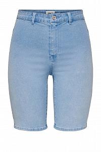 Шорти ONLROYAL HW BIKE SHORTS DNM PIM 15227135 Light Blue Denim ONLY Блакитний S - Фото 1