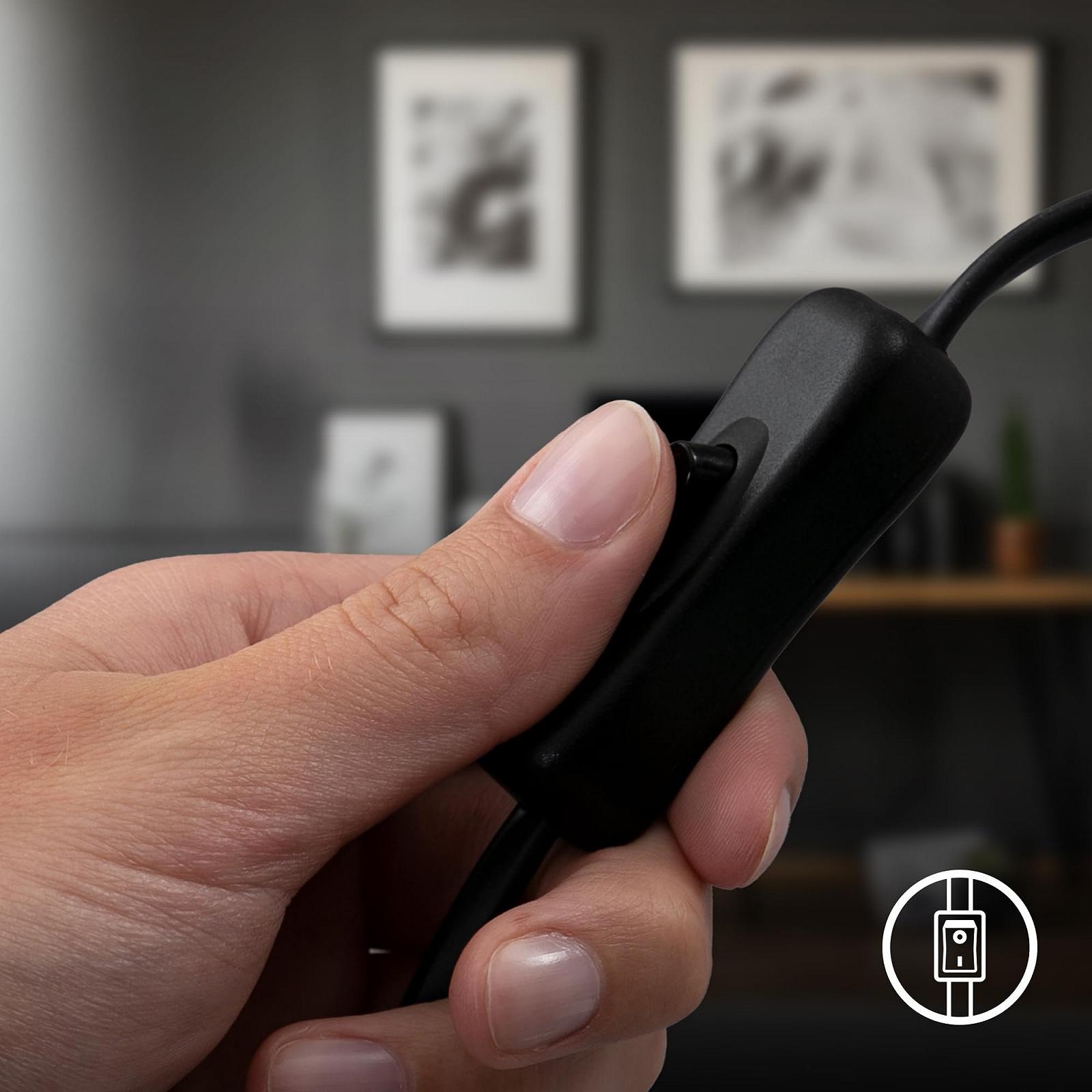 Настольная лампа BRILONER Retro E27 Max. 10 Вт 10 x 9 см Черная, фото №5