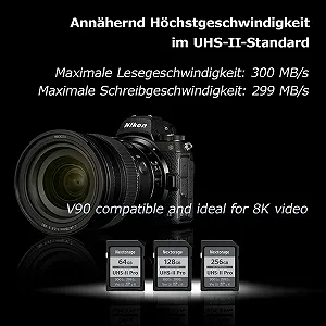 Карта пам'яті Nextorage F2PRO NX-F2PRO64G 64GB UHS-II SDXC synthetic.ua - Фото 1