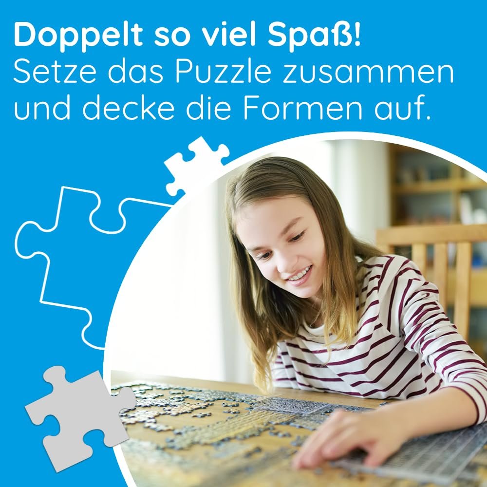 Пазл Trefl Hidden Shapes Ночь игр 1000 + 86 элементов, фото №4 Пазл Trefl Hidden Shapes Ночь игр 1000 + 86 элементов, фото №4