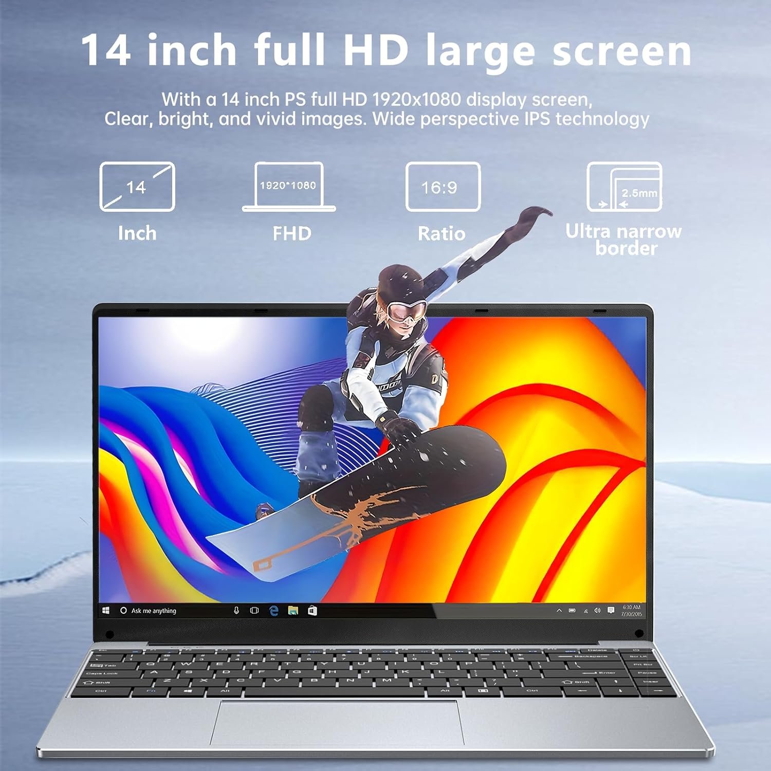 Ноутбук 14.1" FUNYET DuetBook Intel Celeron N5095 RAM 16GB SSD 1TB Windows 11, фото №2