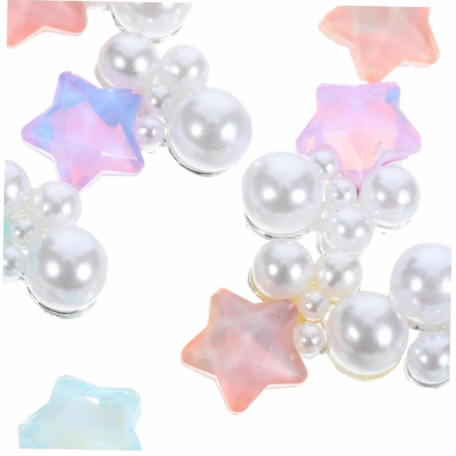 Підвіски для нігтів FRCOLOR 30 шт, намистини для манікюру, прикраси у вигляді зірок, фото №8 Підвіски для нігтів FRCOLOR 30 шт, намистини для манікюру, прикраси у вигляді зірок, фото №8