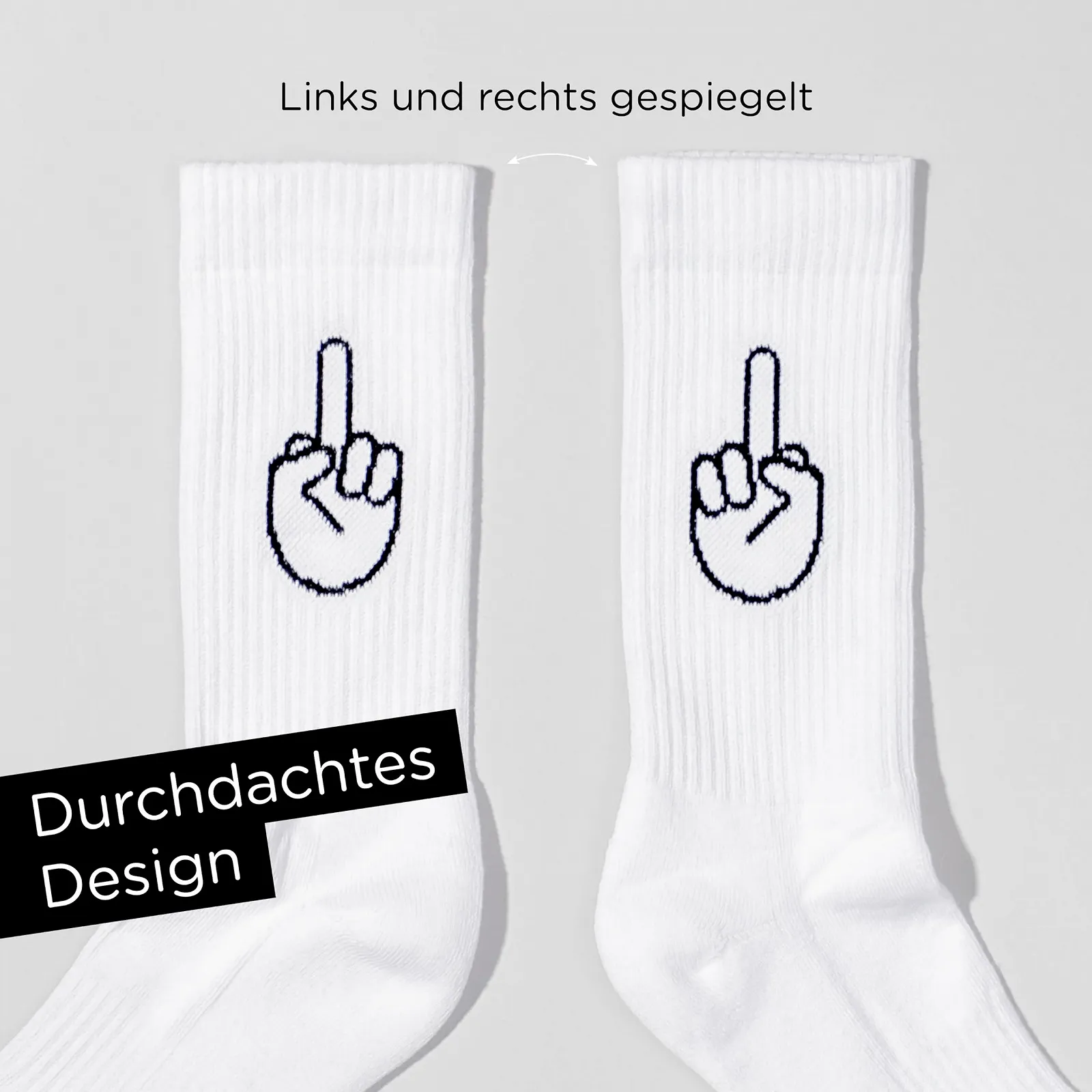 Носки Спортивные FYNGERS Набор 3 шт Белый Органический Хлопок Высшее Качество, фото №3