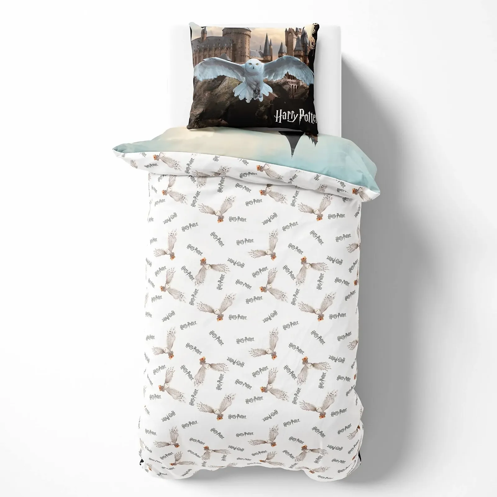 Постельное белье детское Harry Potter Хлопок Hedwig 135 x 200 см + 80 x 80 см, фото №4
