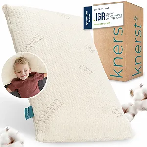 Подушка дитяча KNERST, 40 x 60 см, органічний чохол, гіпоалергенна - Фото 1
