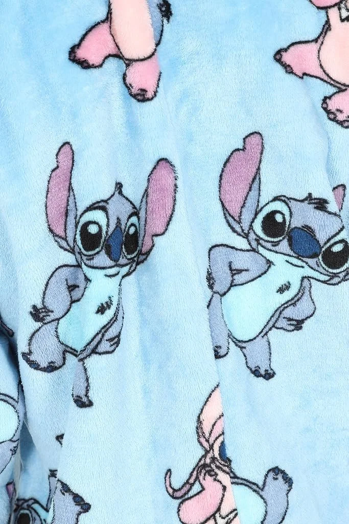Пижама Disney Lilo and Stitch Stitch & Angel Флисовая Голубая, фото №5 Пижама Disney Lilo and Stitch Stitch & Angel Флисовая Голубая, фото №5
