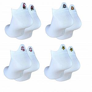 Носки спортивные женские, 8 пар, разные модели, размеры 35 36 37 38 39 40 41 42 synthetic.ua - Фото 1