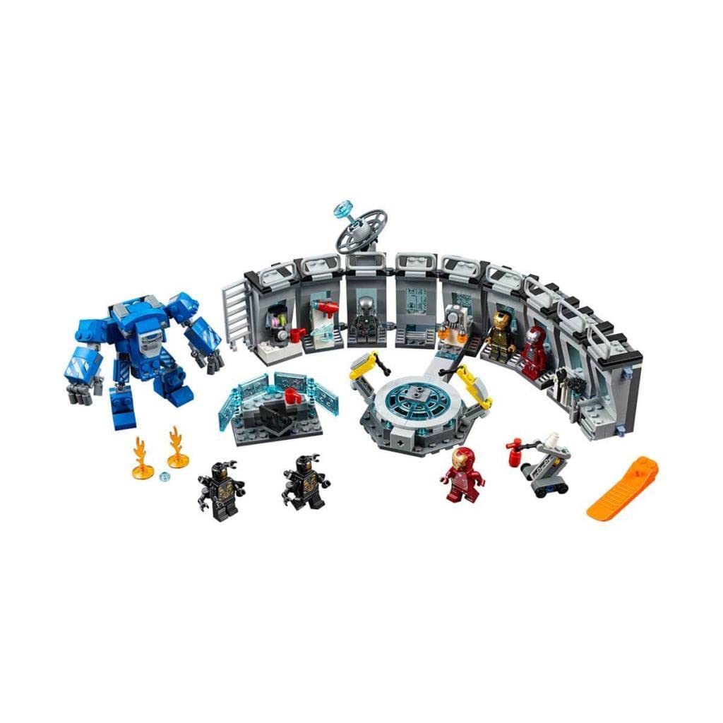 Конструктор LEGO Super Heroes Marvel Avengers 76125 Лабораторія Залізної Людини з 6 міні фігурками з всесвіту Marvel, фото №3