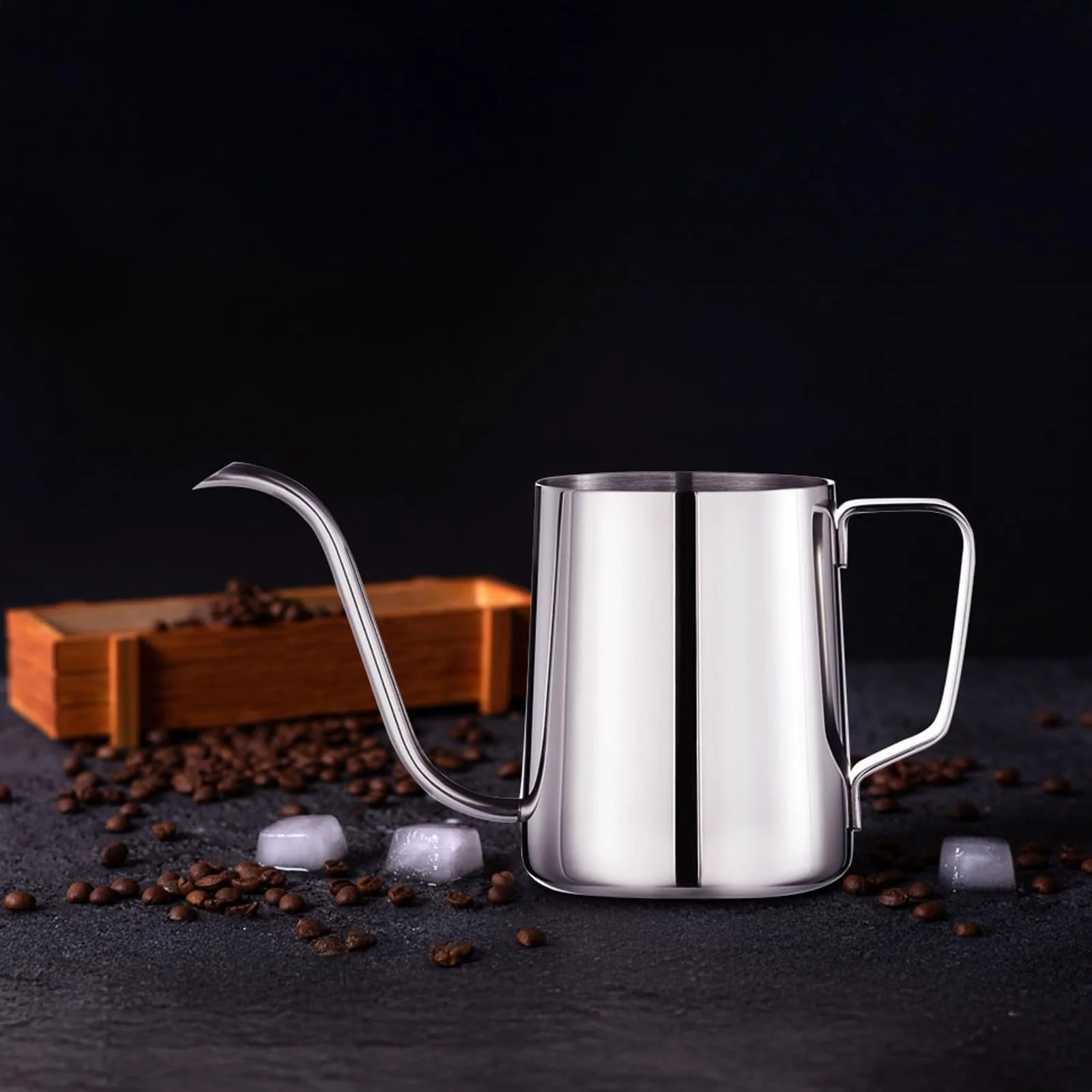 Кавник PARACITY Gooseneck для приготування кави методом Pour Over 350 мл з довгим вузьким носиком, фото №7