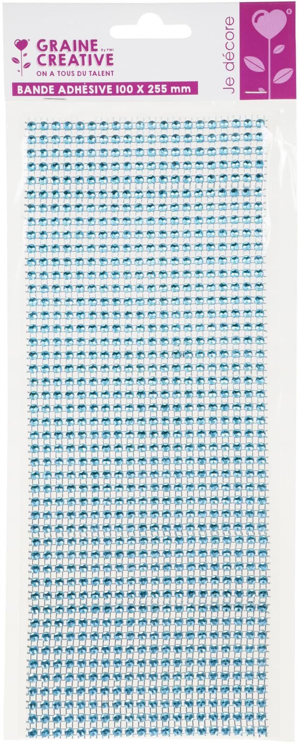 Лист самоклеящийся Linseed Creative 10 x 25 см голубой, фото №2