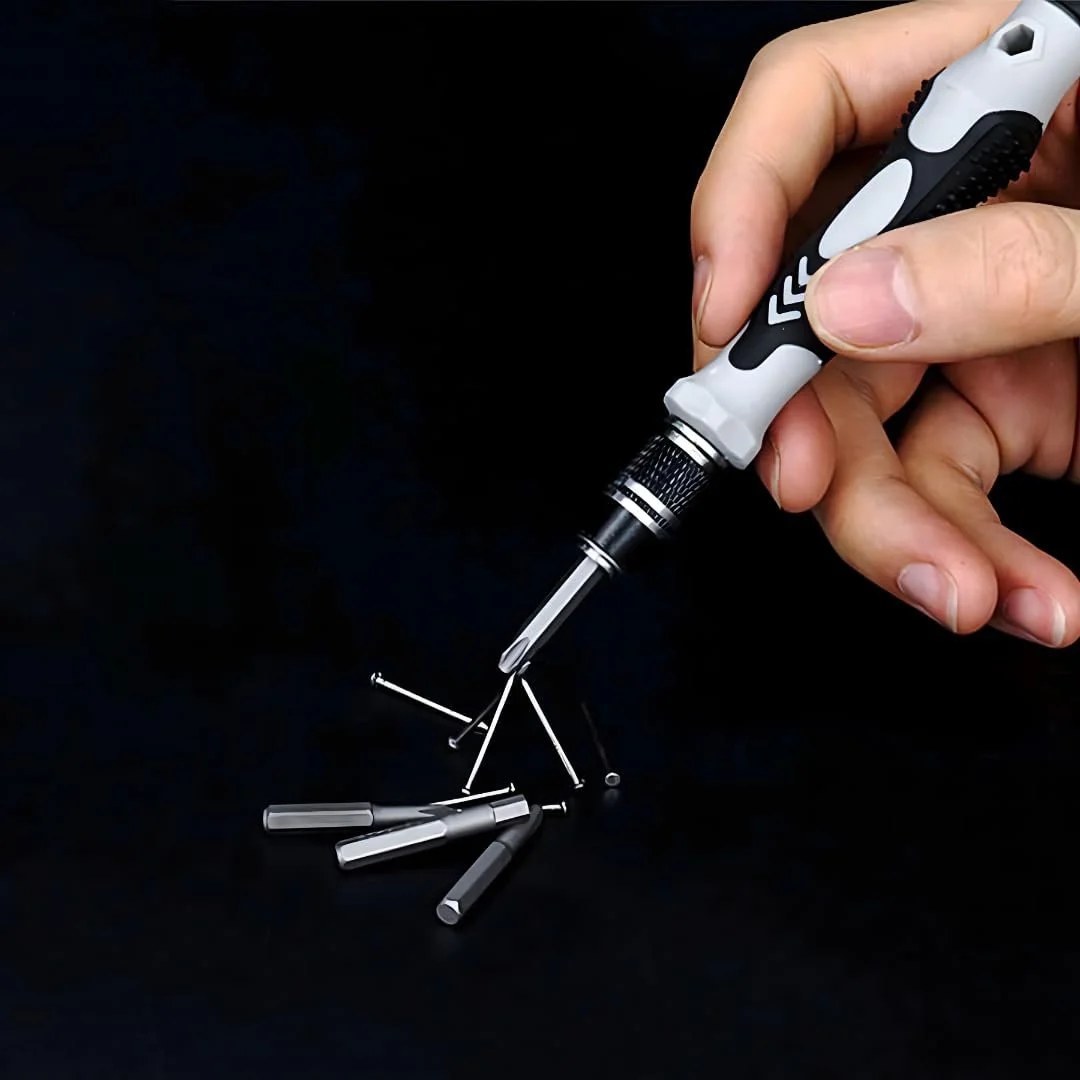 Набор отверток Retoo Precision 115 шт. сталь для электроники, ноутбука, часов, очков, планшета набор для ремонта, фото №3