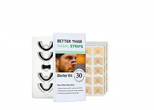 Розширювач для носа Better Than Nose Strips Starter Kit для кращого сну та спорту 30 днів - Фото 1