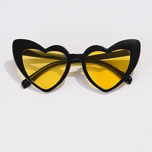 Солнцезащитные очки Сердце Vintage Кошачьи Глаза Любовь Сердце Форма UV400 Защита synthetic.ua - Фото 1