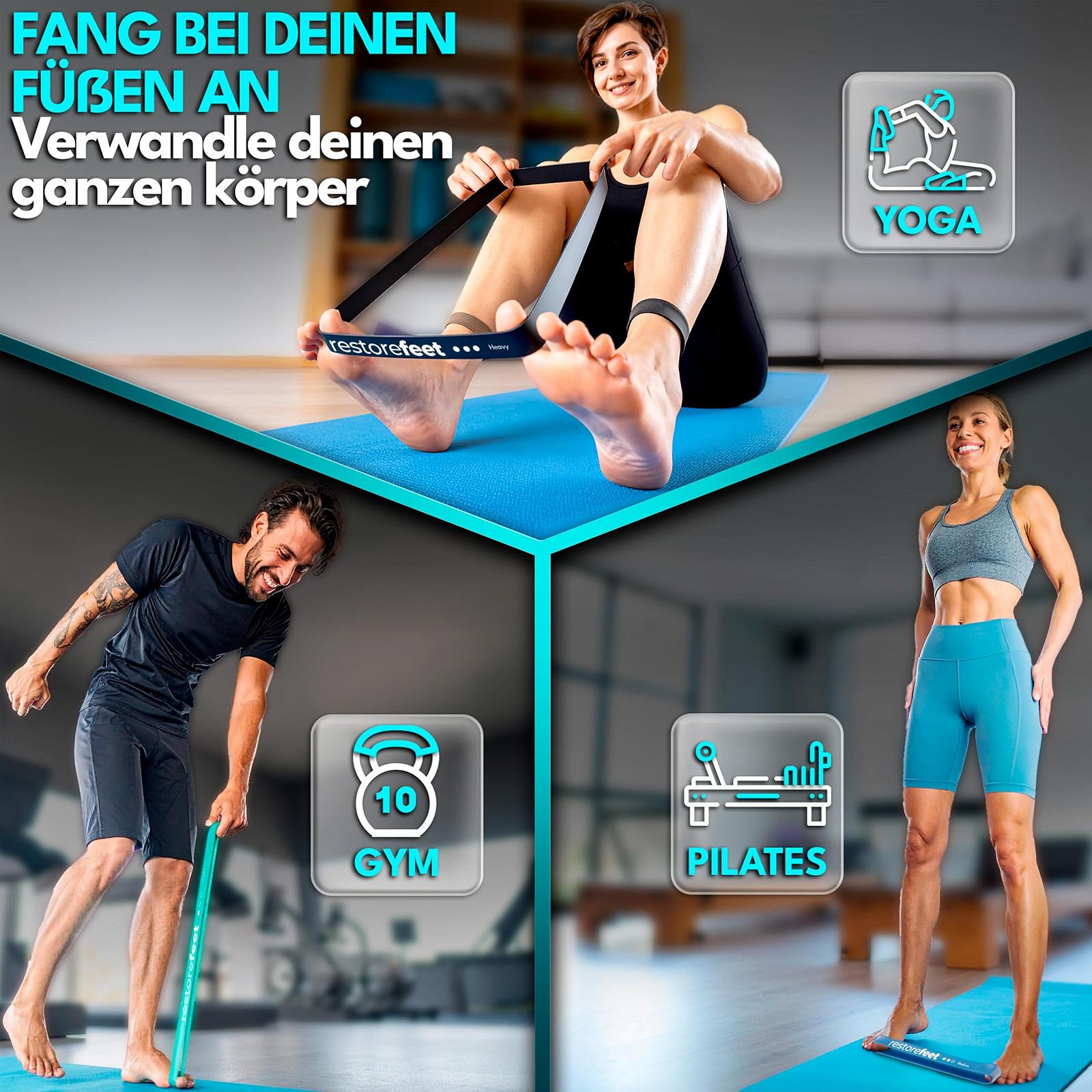 Пов'язка для корекції Hallux Valgus 3 еластичні стрічки опору (28 см) для вирівнювання великого пальця ноги Ортопедична, фото №7 Пов'язка для корекції Hallux Valgus 3 еластичні стрічки опору (28 см) для вирівнювання великого пальця ноги Ортопедична, фото №7