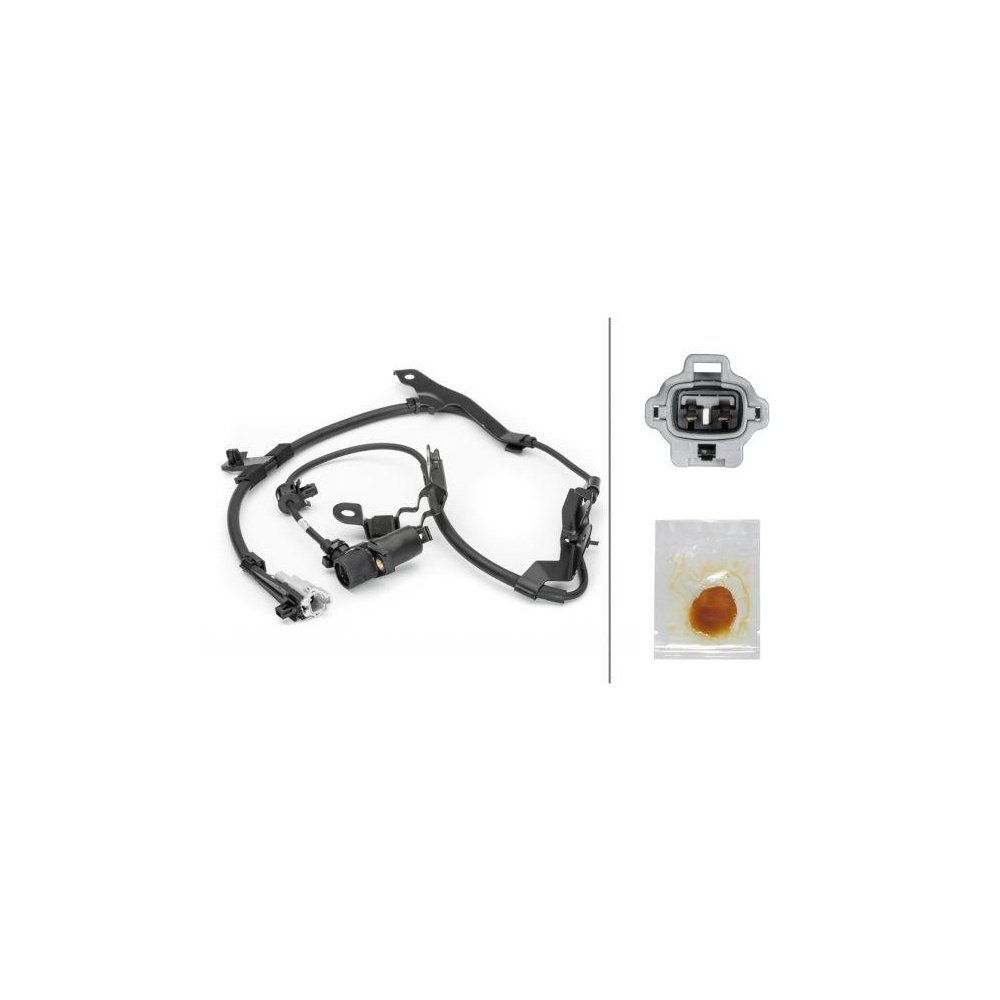 Датчик частоти обертання колеса HELLA 6PU 230 040-741 для TOYOTA, передня вісь, фото №1