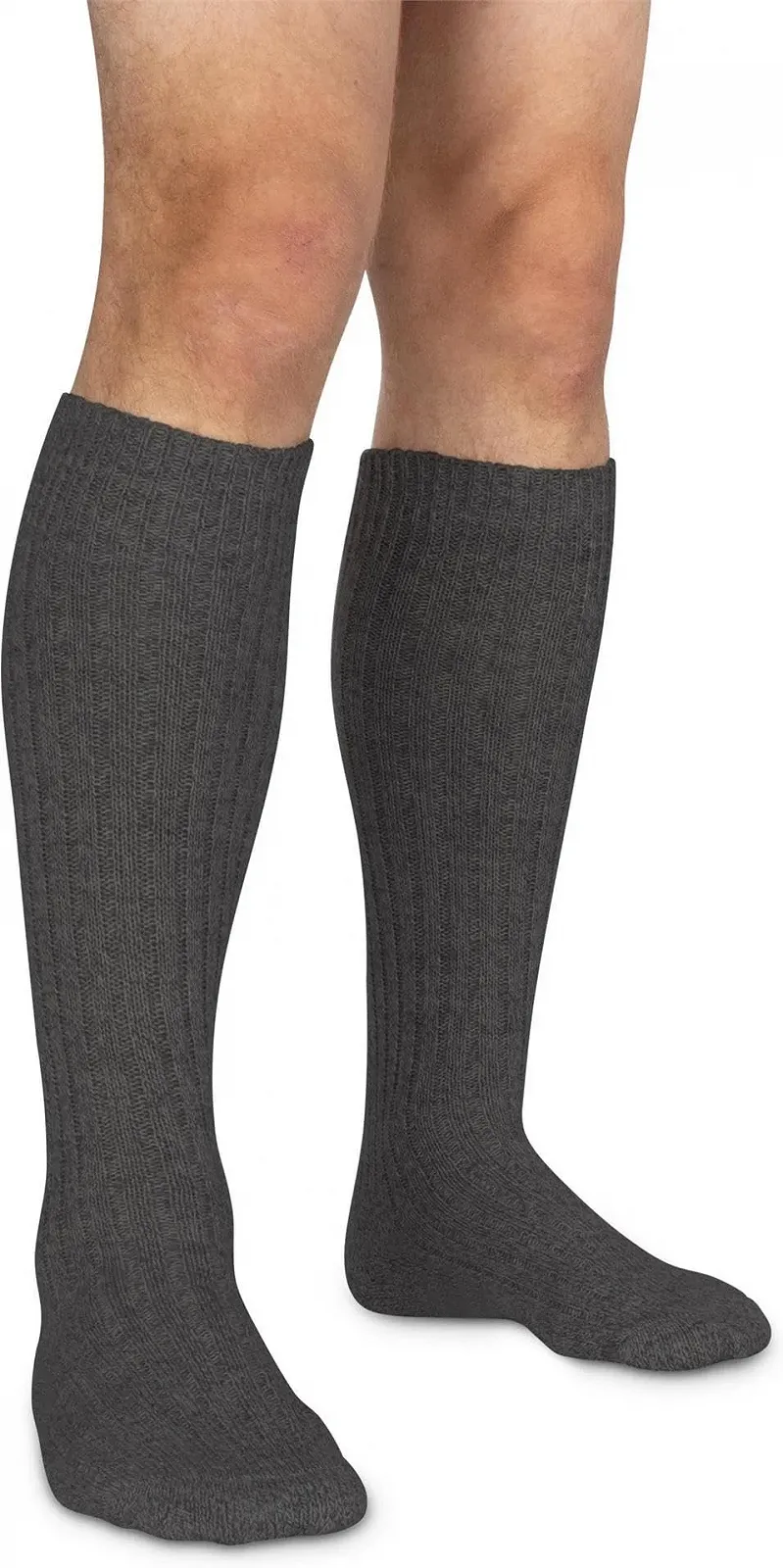 Гольфы Polar Husky Шерсть овец с махровой подошвой 47/50 Антрацит, Угольный, 3 пары, фото №5