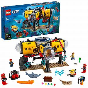 Конструктор LEGO City 60265 Подводная исследовательская база Приключения на морском дне Игрушка для детей - Фото 1
