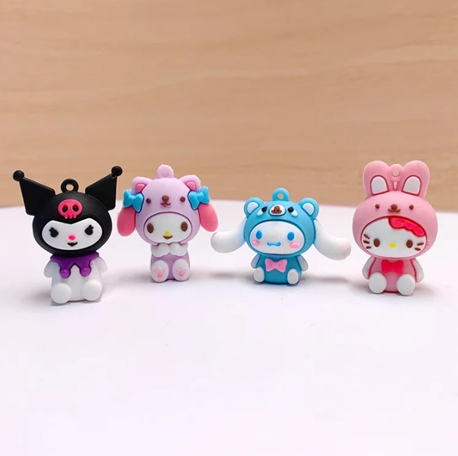 Набір фігурок Куромі Kuromi Мелоді My Melody іграшки для дітей 5 шт 5 см, фото №3 Набір фігурок Куромі Kuromi Мелоді My Melody іграшки для дітей 5 шт 5 см, фото №3