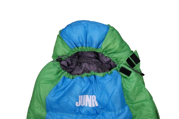 Спальный мешок Explorer Junior Детский Мумия 170 x 70 x 50 см Синий / Оранжевый, фото №7 Спальный мешок Explorer Junior Детский Мумия 170 x 70 x 50 см Синий / Оранжевый, фото №7