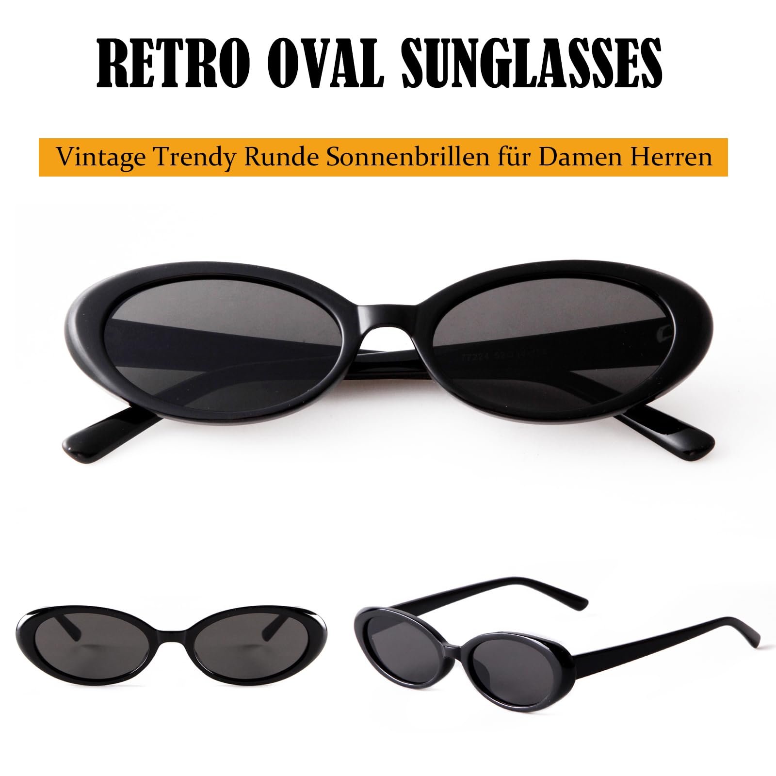 Солнцезащитные очки Laurinny 90-х Ретро для женщин, фото №5