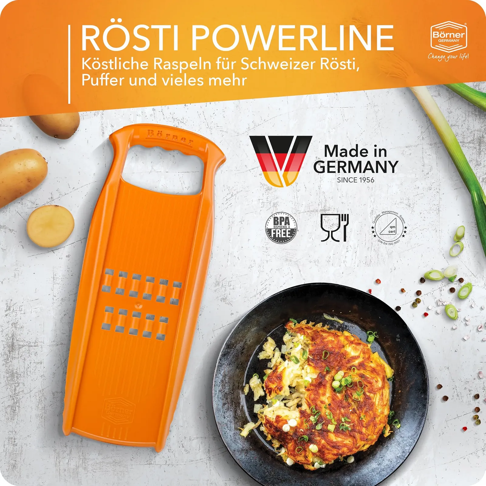 Терка для овочів + Тримач для фруктів, фото №3