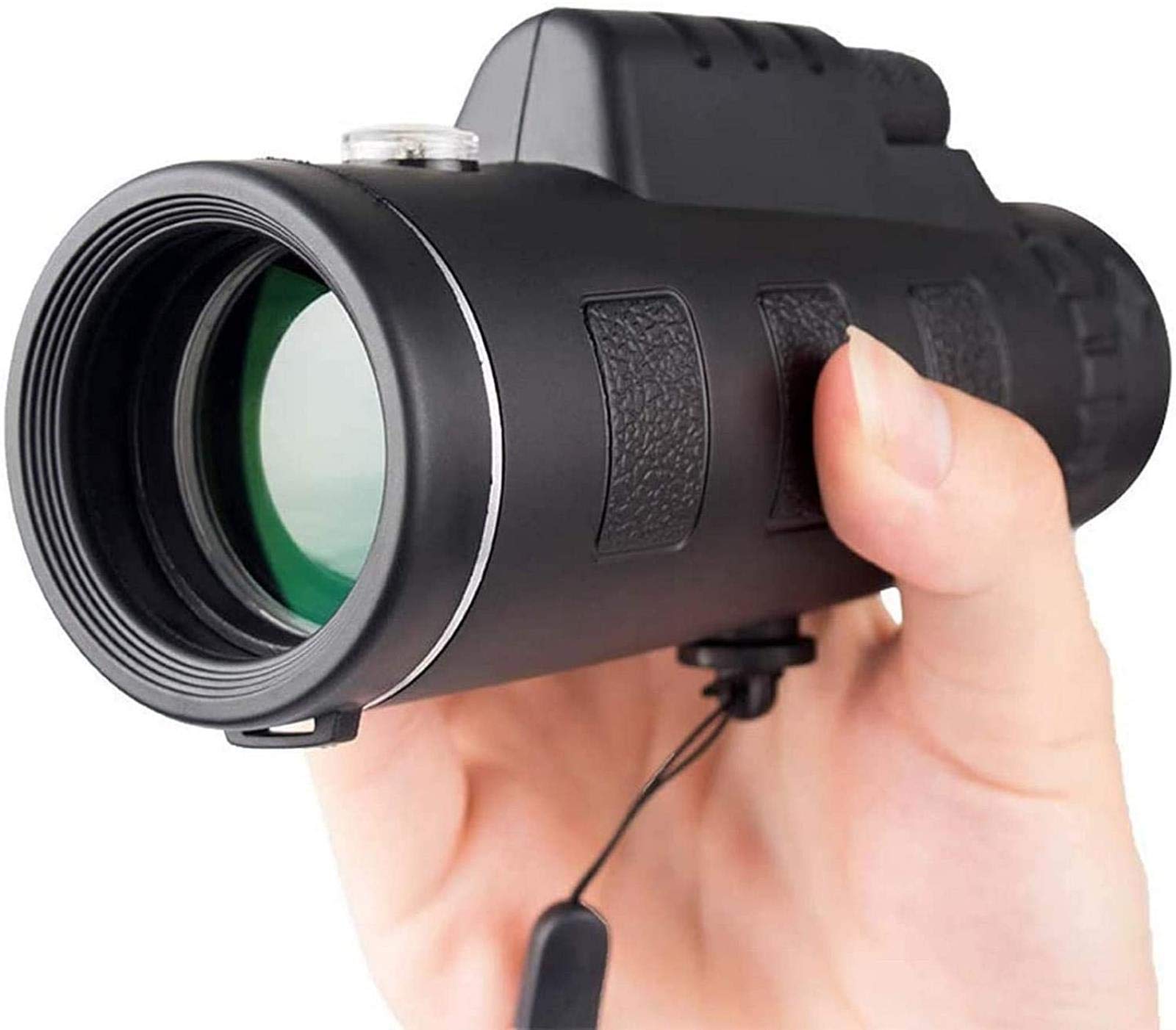 Бинокль Монокуляр Телескоп Призма Водонепроницаемый Противотуманный Зум + Клипса для Телефона + Штатив, фото №1