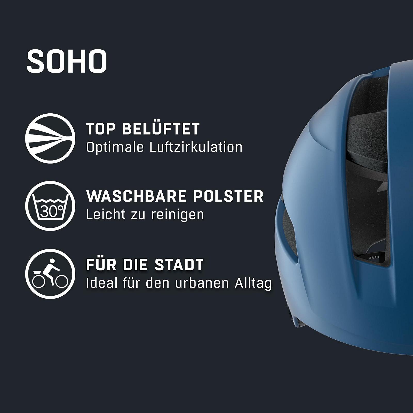Шолом ALPINA Soho Міський для дорослих, фото №2