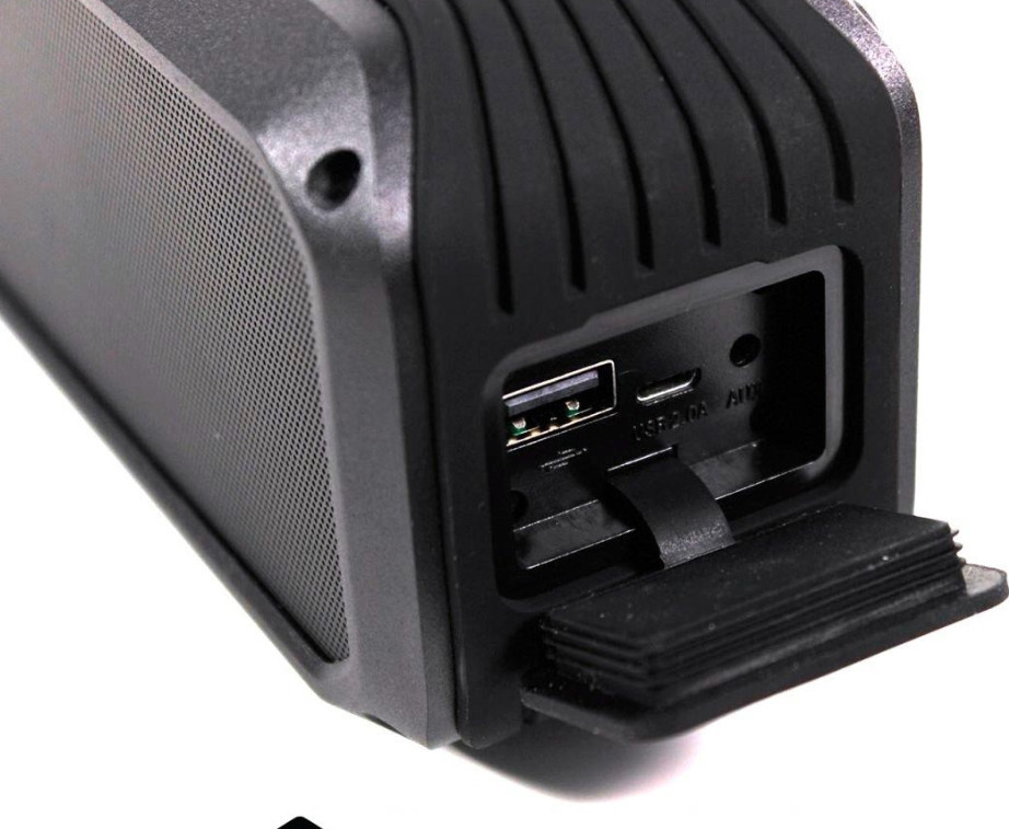 Портативная акустическая система Divoom VoomBox-Power black 2000984738065, фото №5