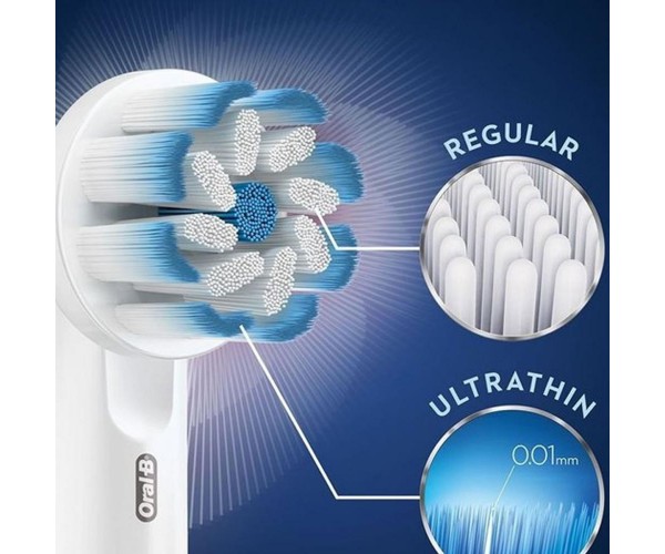 Насадка для електричної щітки Oral-B EB60 Sensitive Clean 4 шт, фото №4 Насадка для електричної щітки Oral-B EB60 Sensitive Clean 4 шт, фото №4