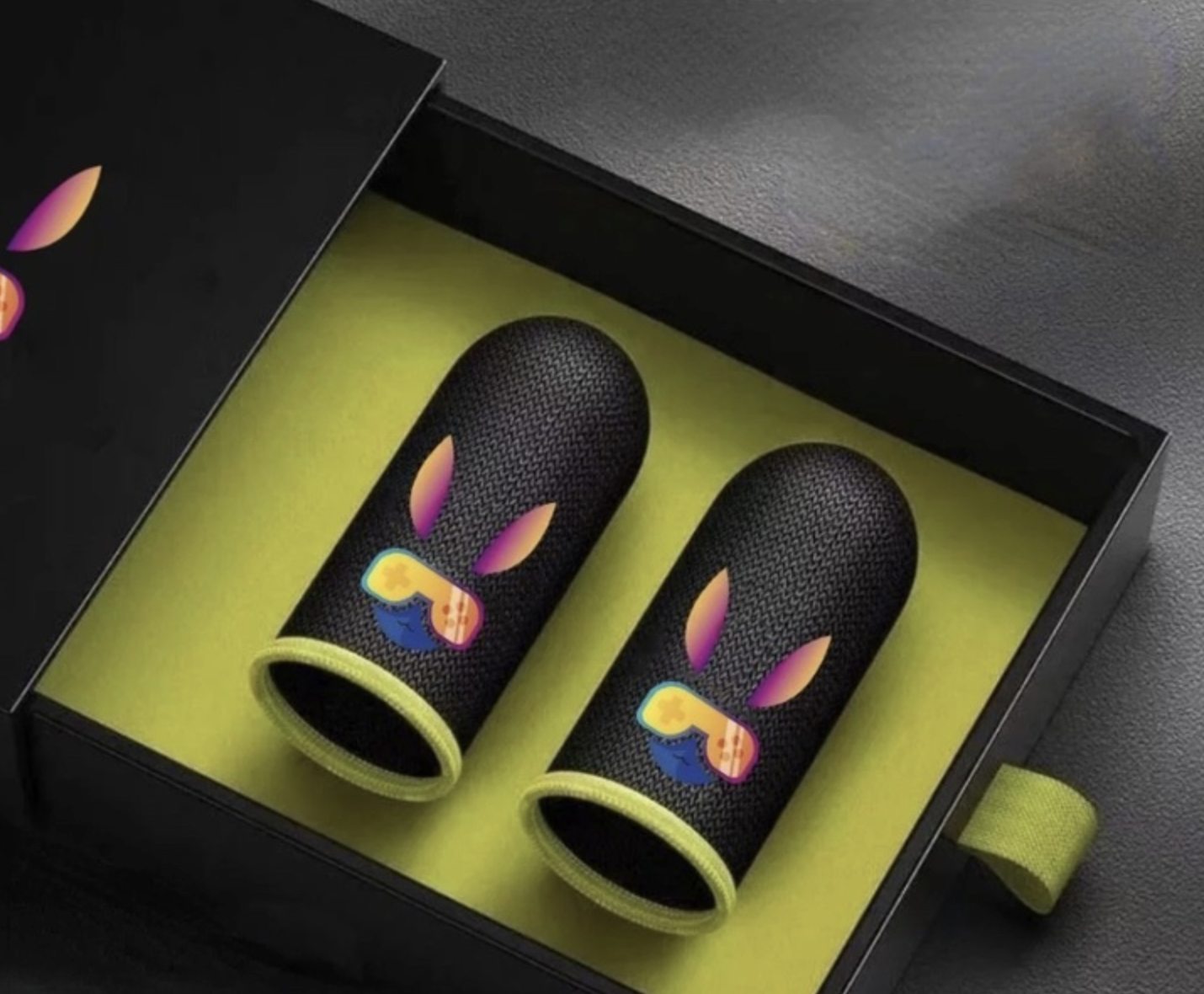 Сенсорні ігрові напальчники для мобільних ігор (PUBG, CoD, Free Fire) 4 шт Жовтий, фото №1