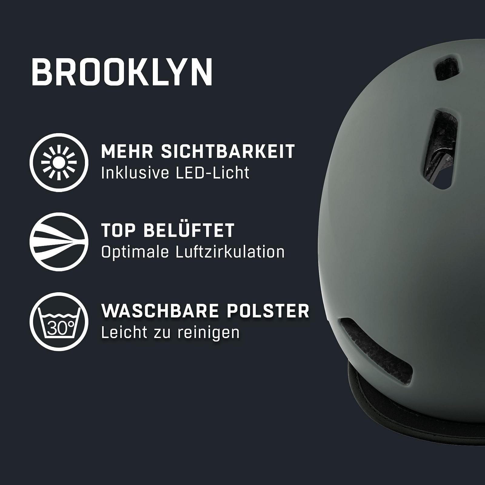 Шолом велосипедний Alpina Brooklyn Unisex, фото №2