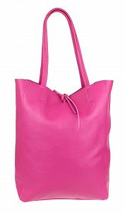 Кожаная сумка с открытым верхом Girly Handbags - Фото 1
