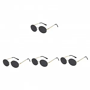 Солнцезащитные очки PACKOVE 4 шт. Винтажные - Фото 1