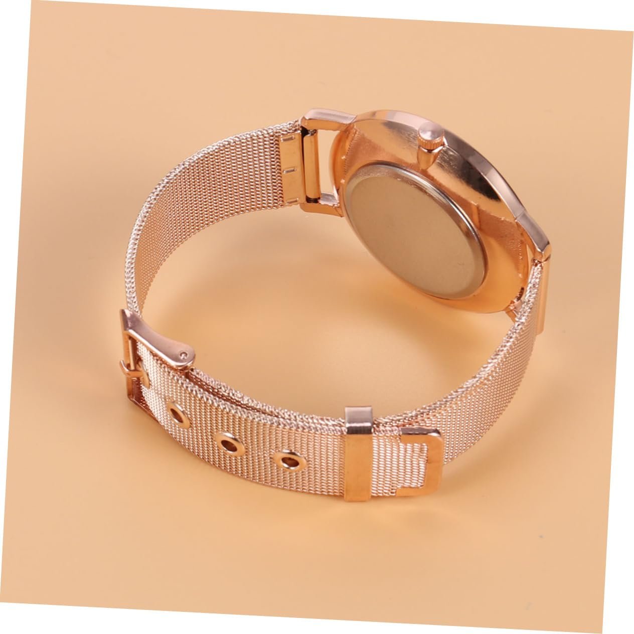 Часы Кварцевые LIFKOME C сетчатым браслетом, элегантные, Rose Gold, фото №4