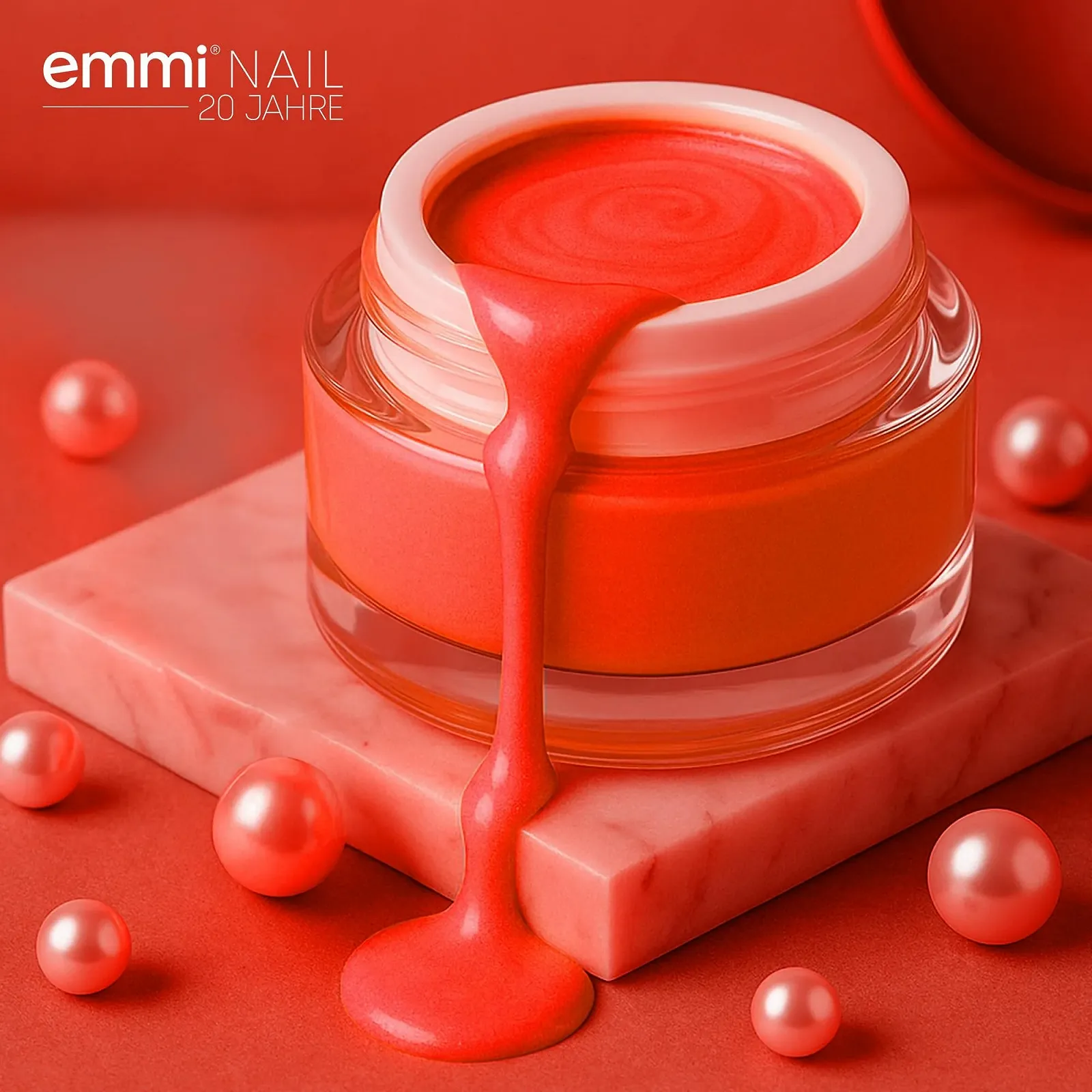 Гель-лак Emmi-Nail Pure Red, 5 мл, фото №2 Гель-лак Emmi-Nail Pure Red, 5 мл, фото №2