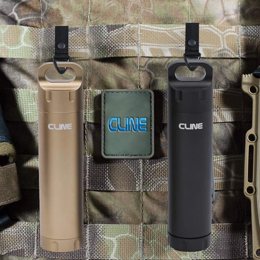 Флакон для таблеток CLINE Outdoor Survival водонепроникний EDC контейнер великої ємності, фото №4