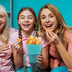 Стакан-Trinkbecher з соломинкою, 2-в-1 стакан з комбі-соломинкою synthetic.ua - Фото 1