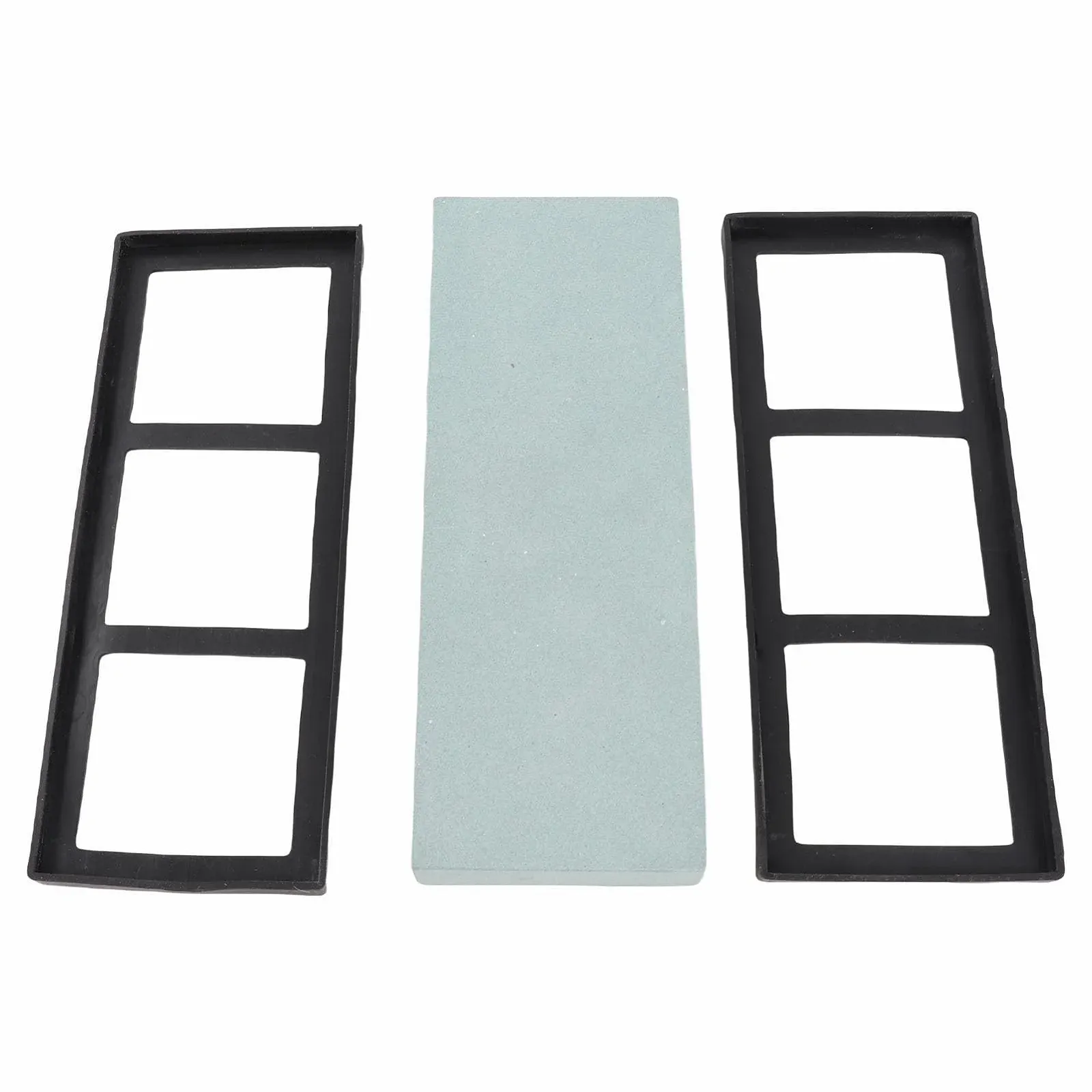 Точильний камінь для ножів зелений карбід кремнію зернистість 320 багатофункціональний, фото №1