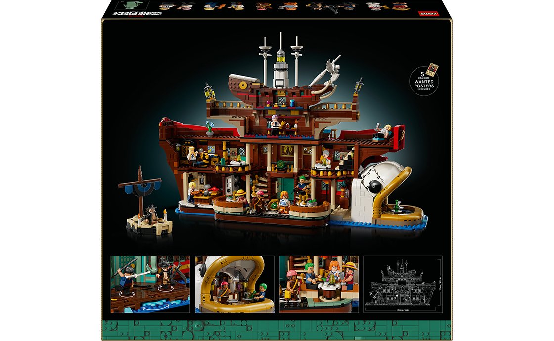 Конструктор Лего LEGO ONE PIECE Плавучий ресторан «Барати» (75640), фото №3