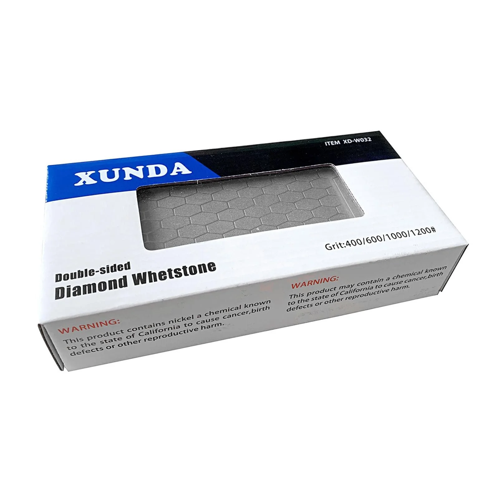 Камінь точильний алмазний двосторонній 200/400/600 GRIT антиковзка основа, фото №6