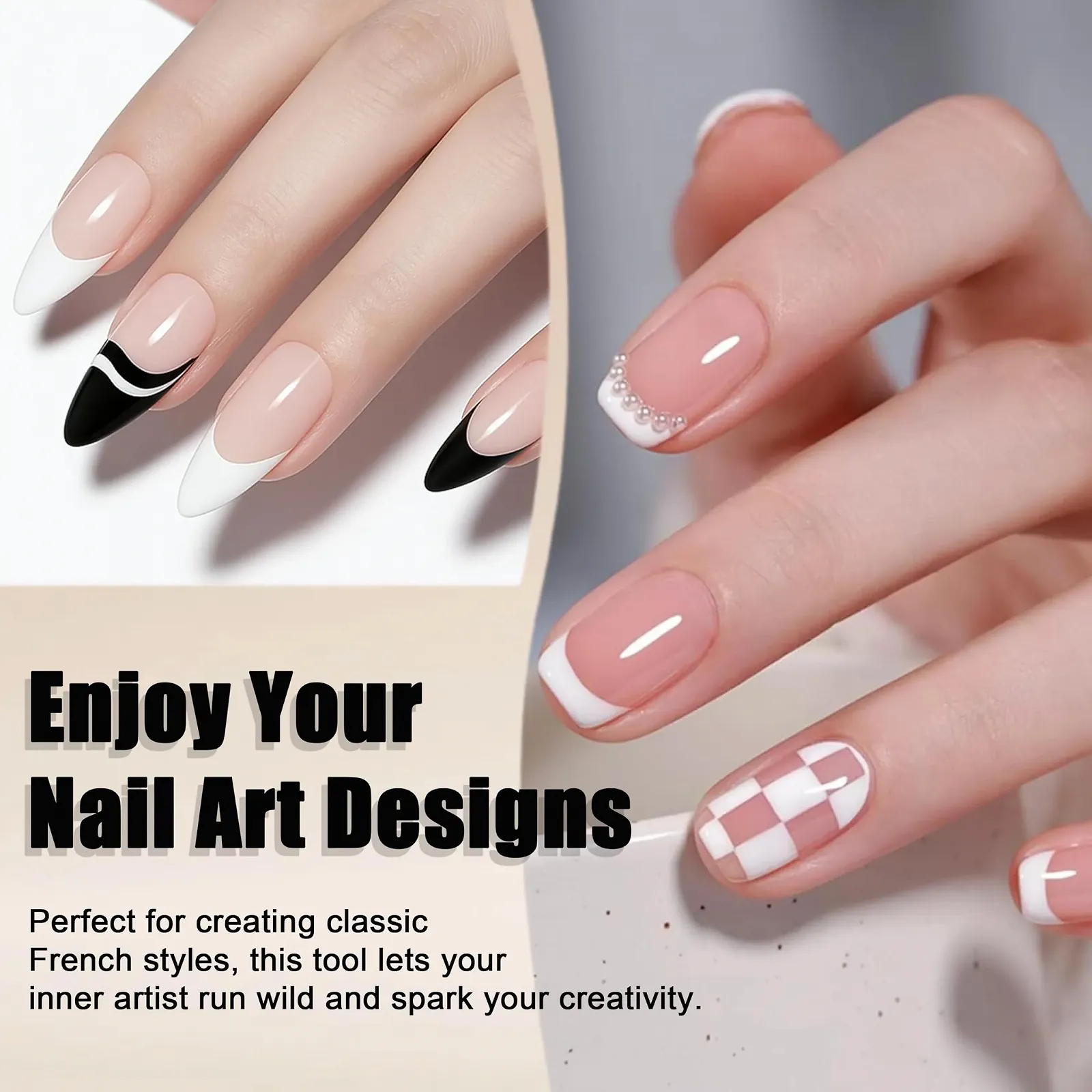 Гель-лак Painted, 2 цвета, белый, 8 мл (2 шт.), фото №3