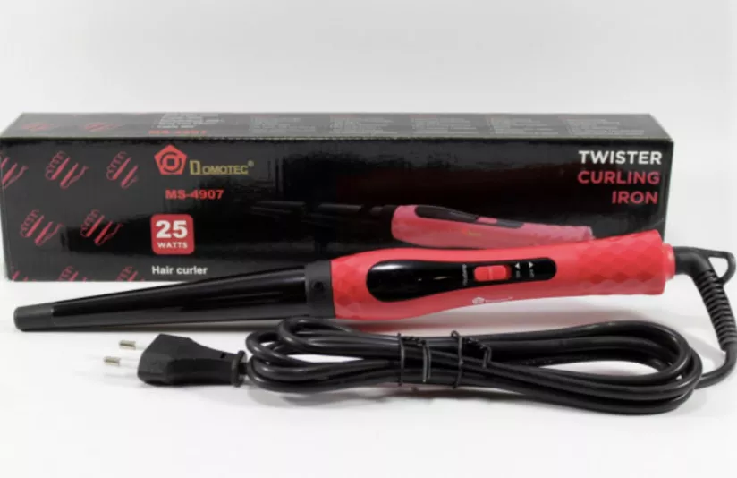 Плойка конусная для спиральной завивки волос Domotec MS 4907, фото №1