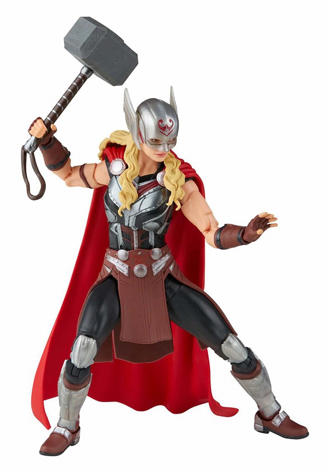 Екшн-фігурка Marvel Hasbro Legends Тор: Любов і Грім Могутній Тор 15 см, 4 аксесуари, 1 елемент Build-A-Figure, Multi, фото №1