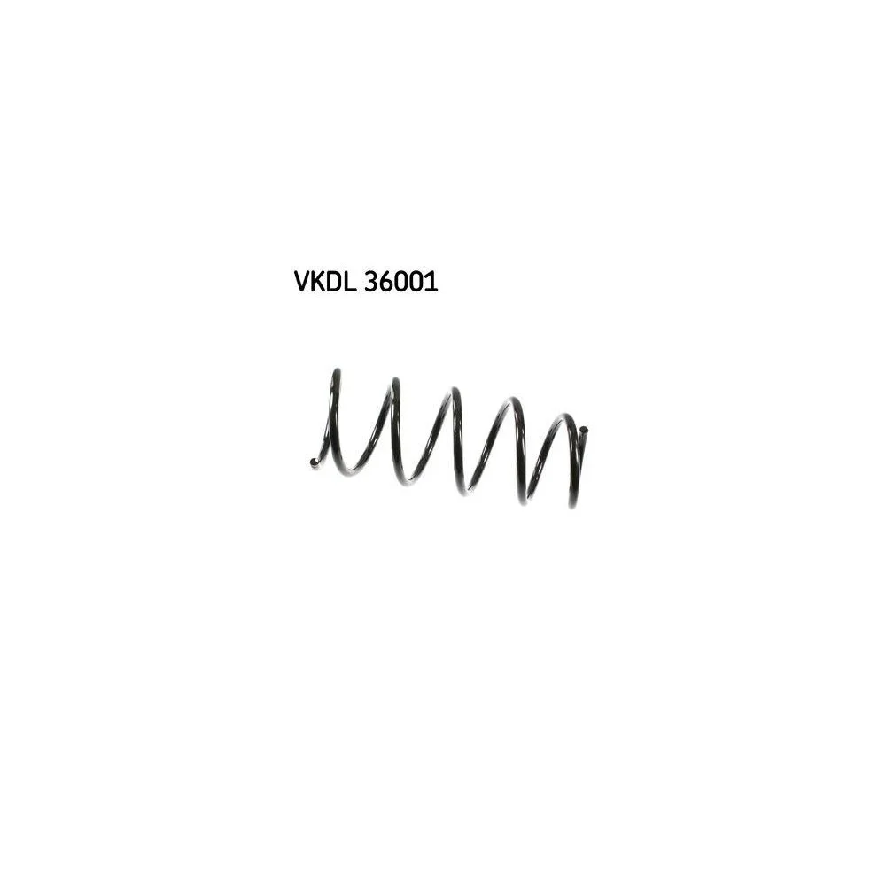 Пружина підвіски SKF VKDL 36001, передня вісь, фото №1