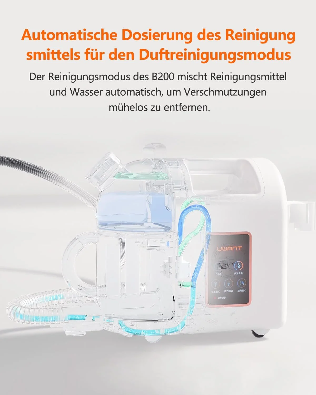 Миючий пилосос для м'яких меблів Uwant B200 1900 W 12000 Pa 74 dB, фото №6