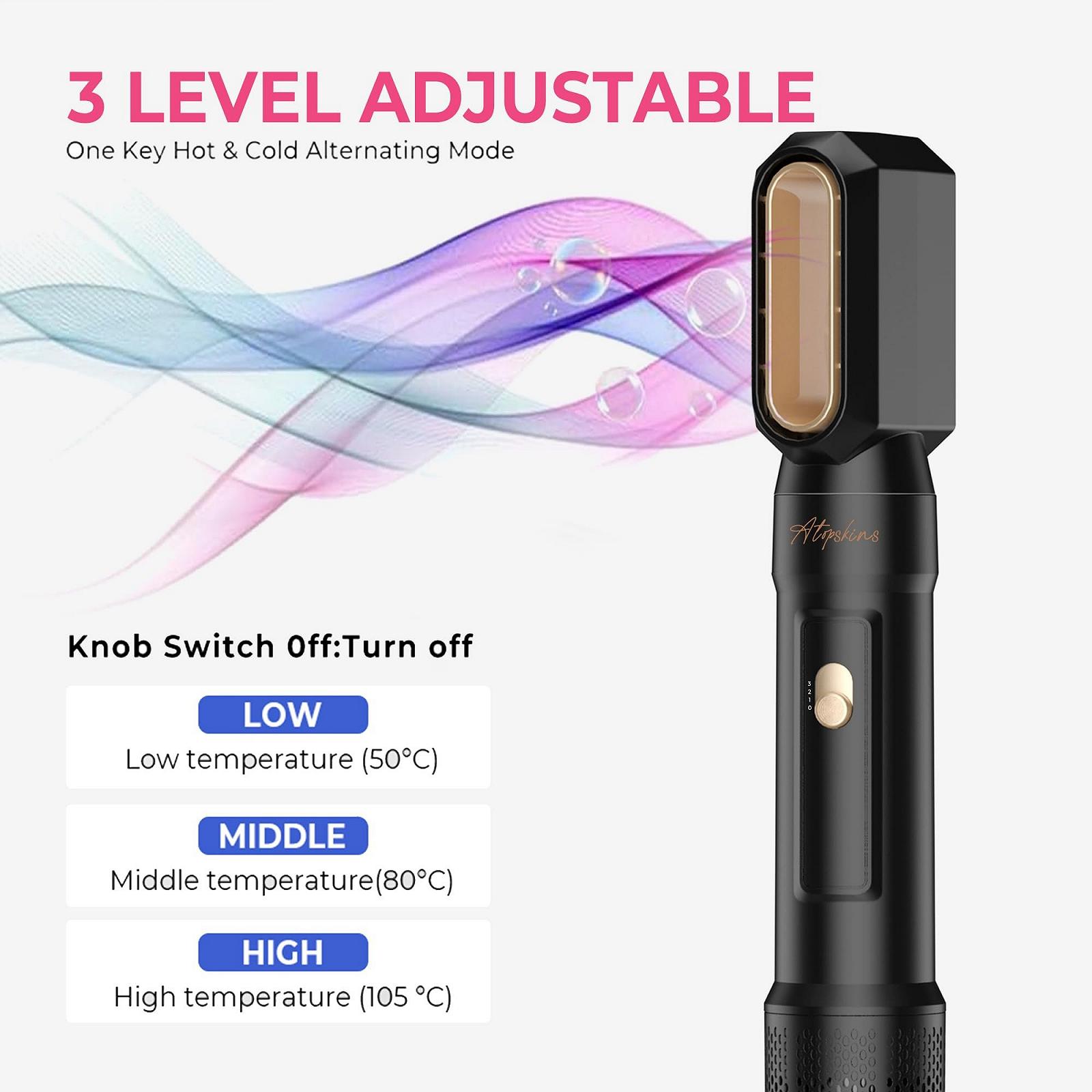 Стайлер для волосся Atopskins 6-in-1 Air Styler Set 1000 W, фото №8