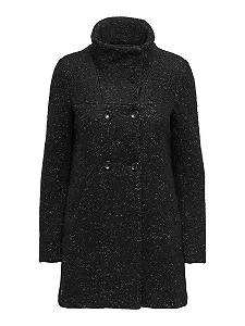 Пальто Only женское, шерсть synthetic.ua - Фото 1